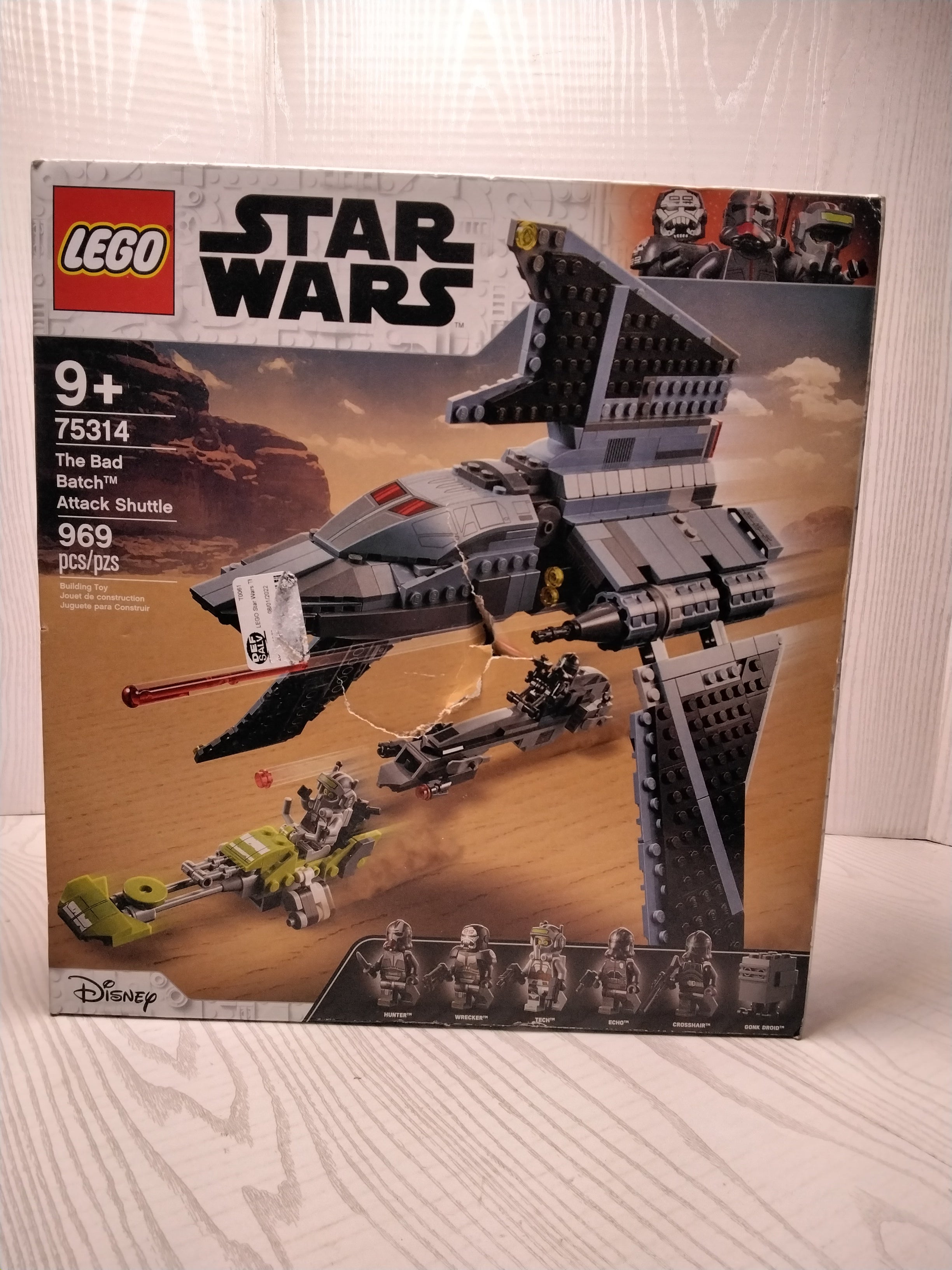 LEGO Star Wars The Bad Batch Attack Shuttle 75314 (969 pieces) (7868896379118)